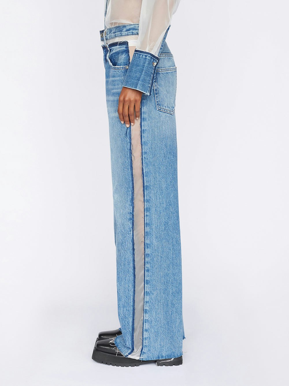 jeans side view